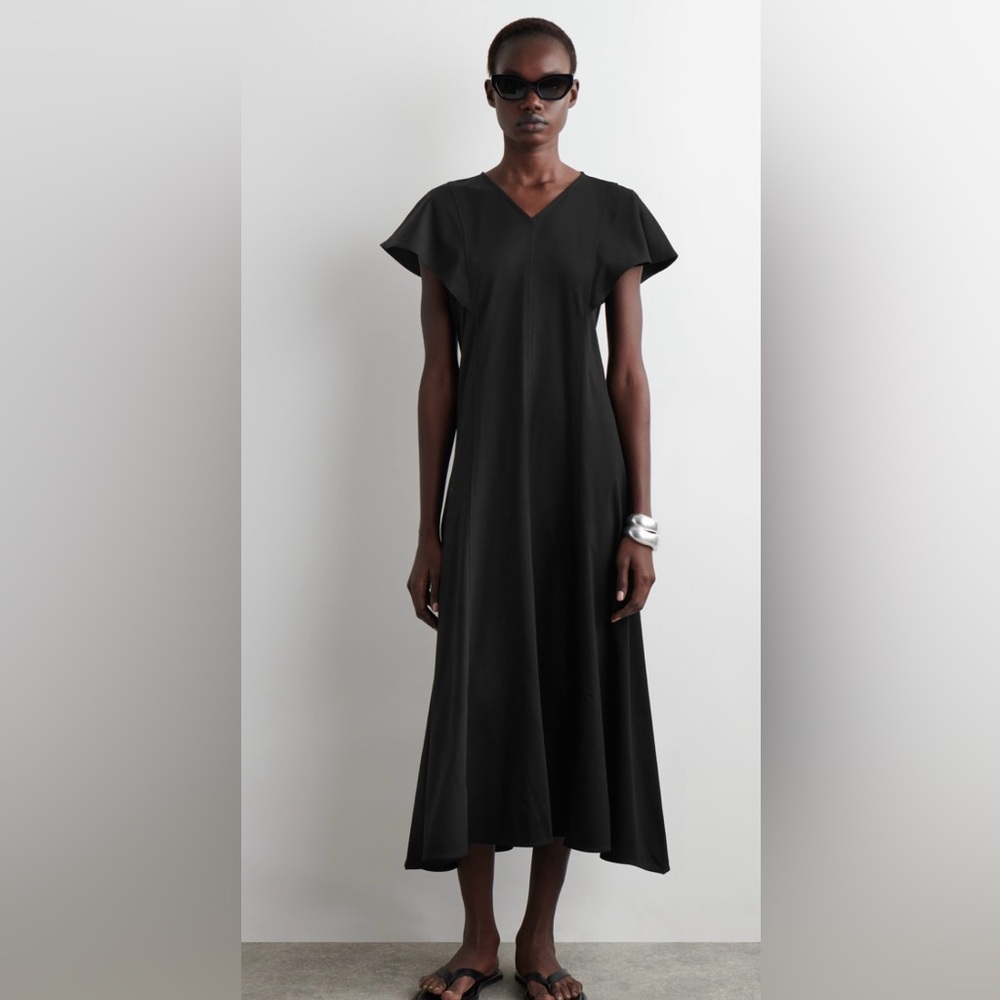 Elegant Black Dress COS small